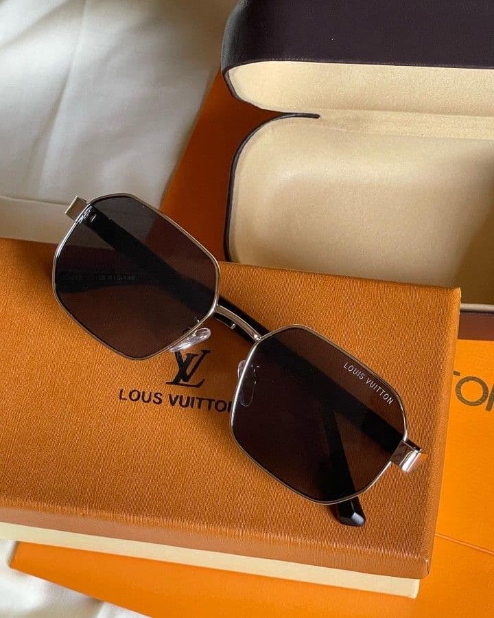 Rimless Hexagon Sunglasses
