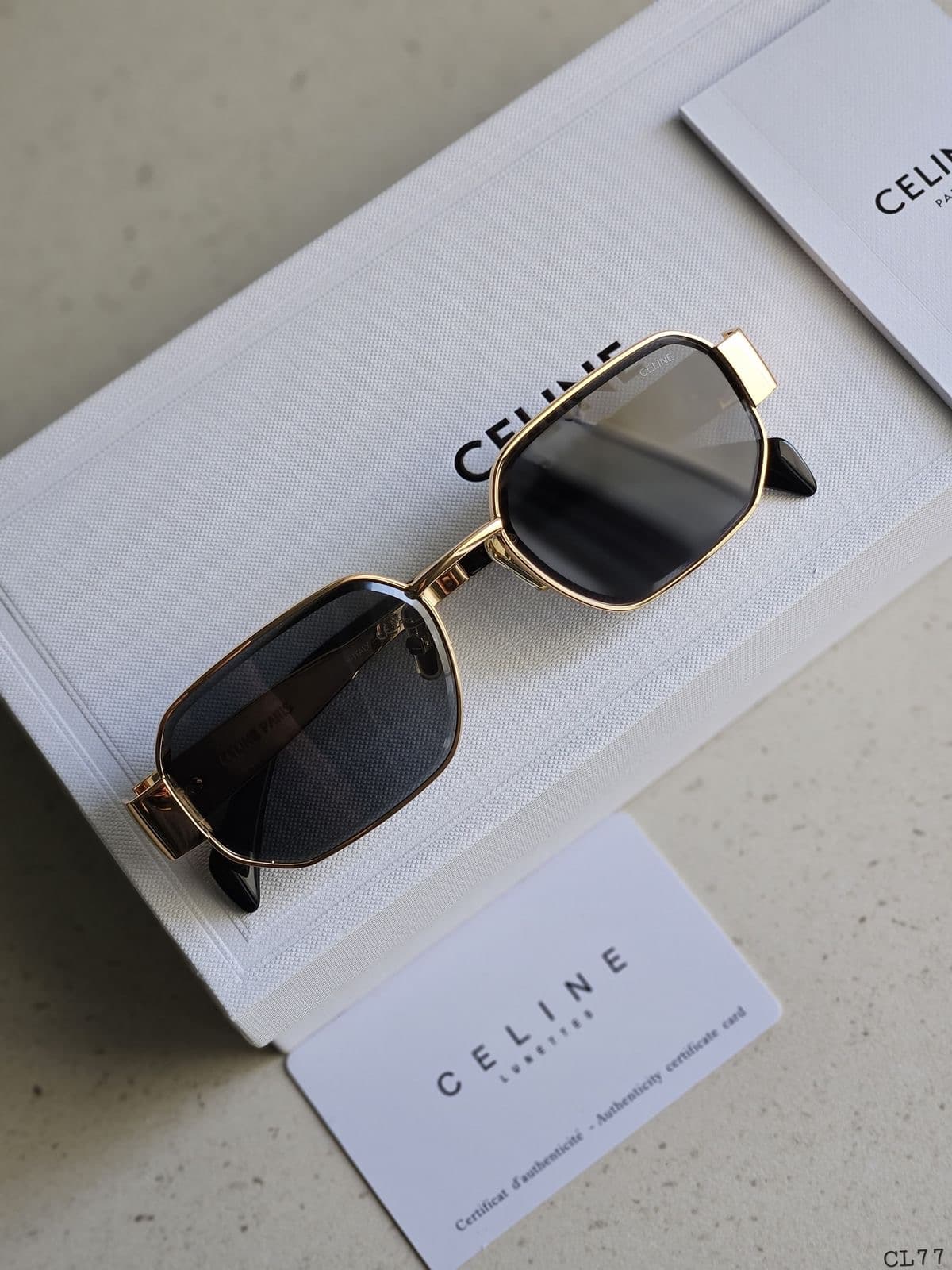 Two-Tone Rectangle Sunglasses