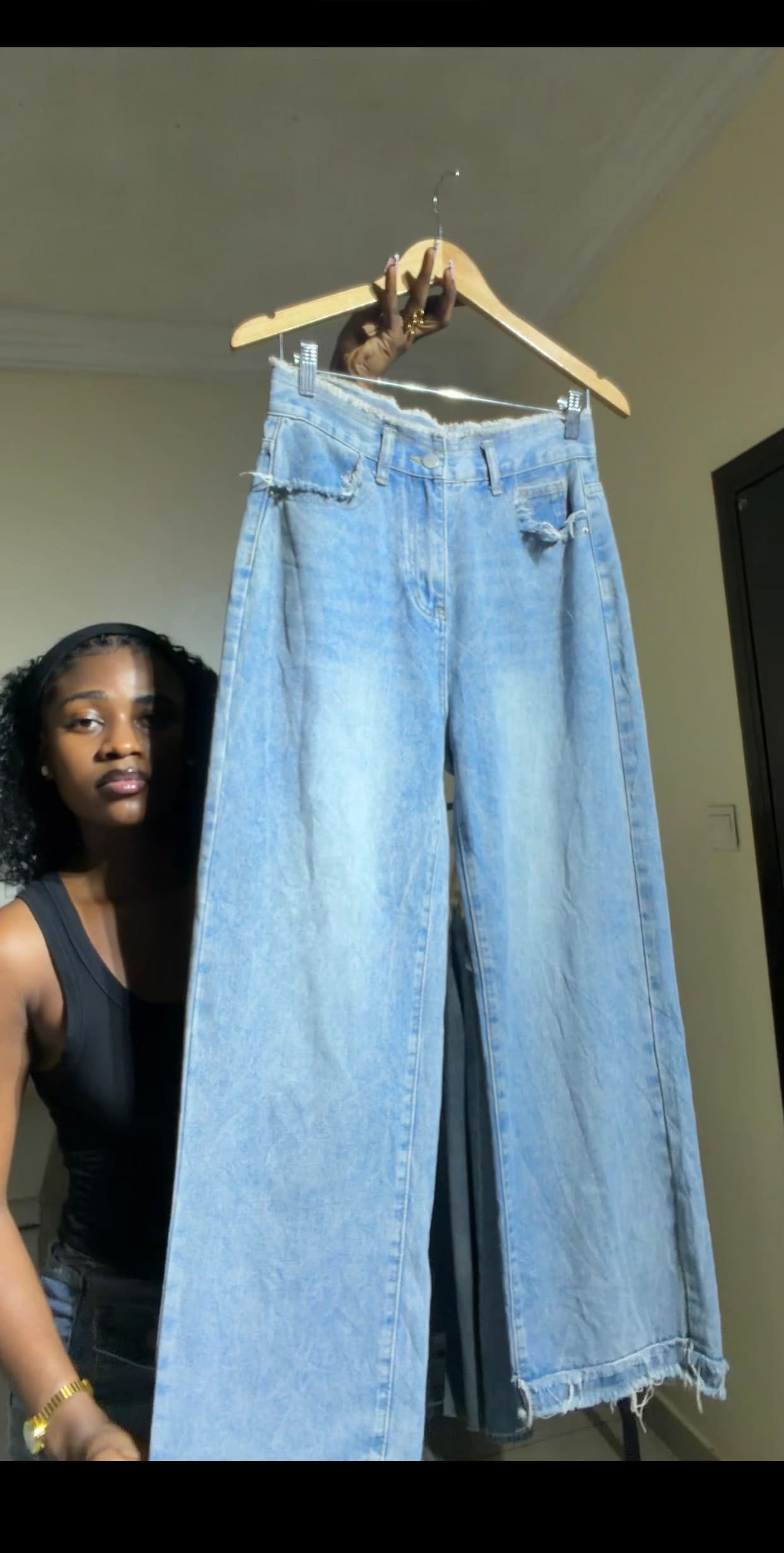 Quality Flare Jeans — Thrifted Jeans — Rose Fashion