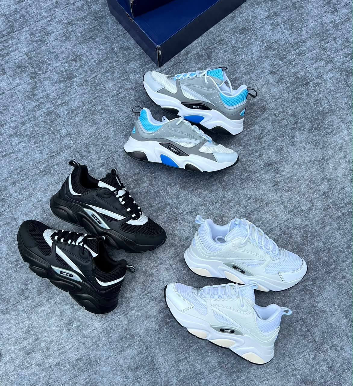 Dior B22 Technical Mesh — Shoes — Rose Fashion