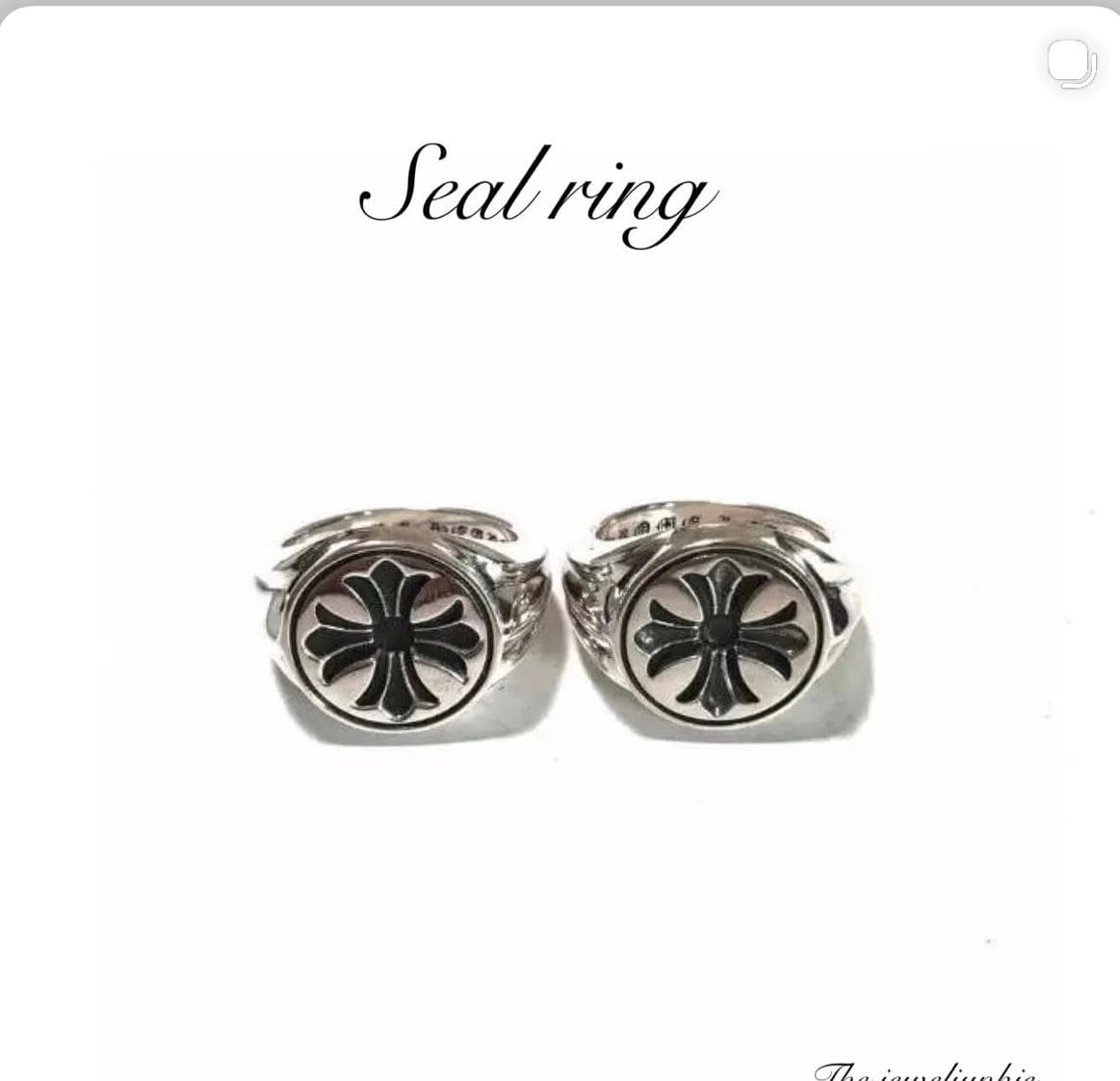 Unisex Chrome Heart Rings — Rings — Rose Fashion
