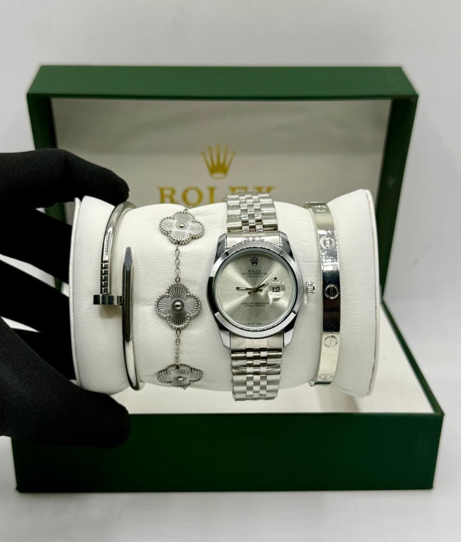 Rolex watch set for Ladies — Accessories — Rose Fashion