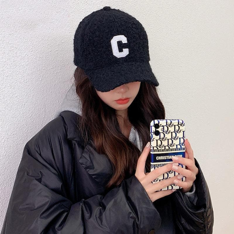 C Fluffy face caps — Cap — Rose Fashion