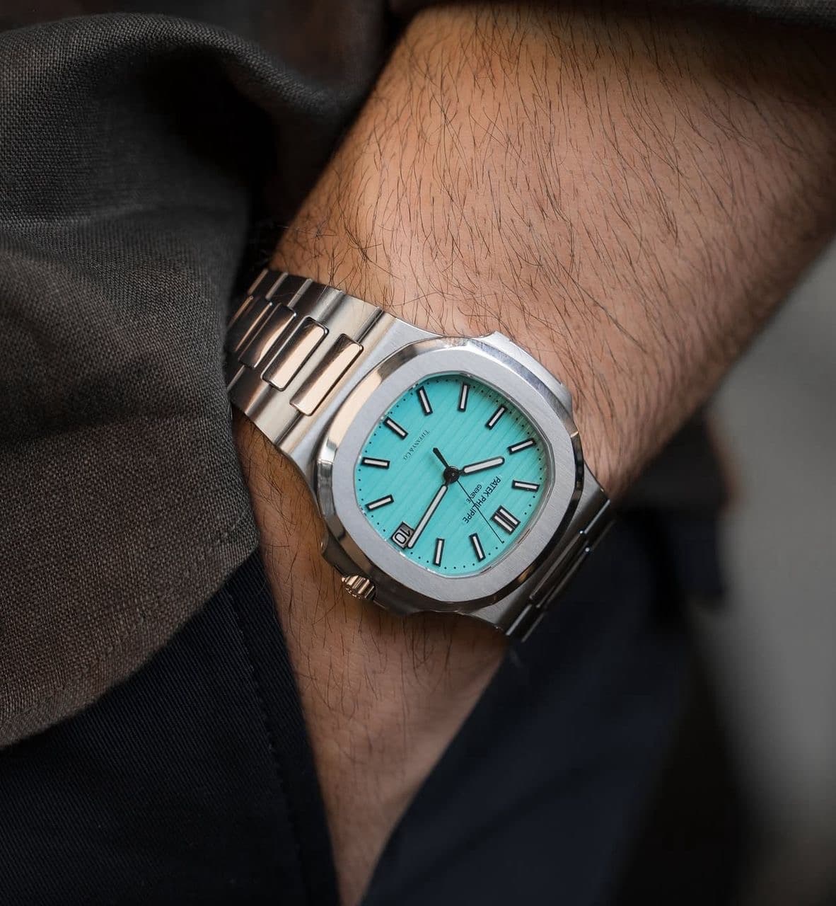 Automatic Luxury PATEK-PHILIPPE ( Tiffany blue 💙🩵 — Watches — Rose Fashion
