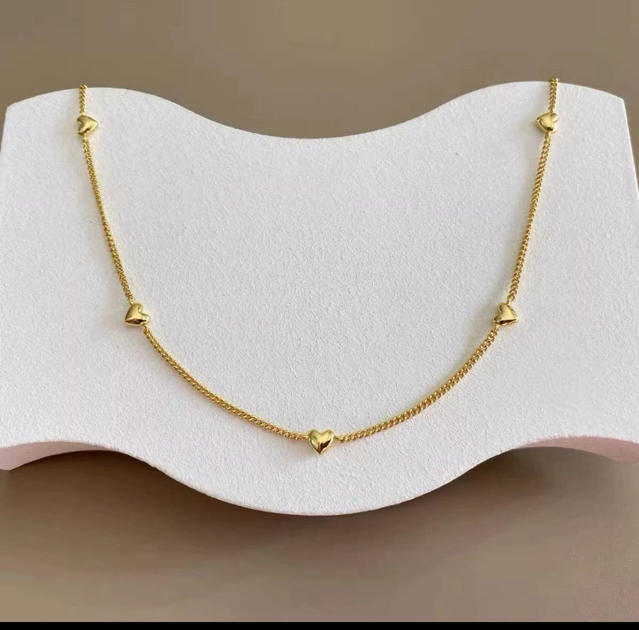 Gold titanium steel necklace ✨ — Neckpieces — Rose Fashion