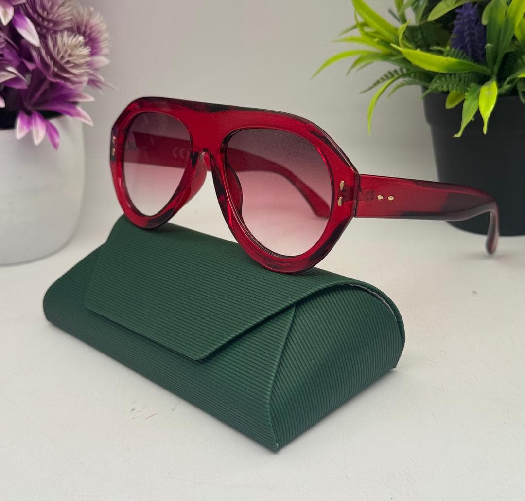 Dior oversized square aviator Glasses โ Glasses โ Rose Fashion