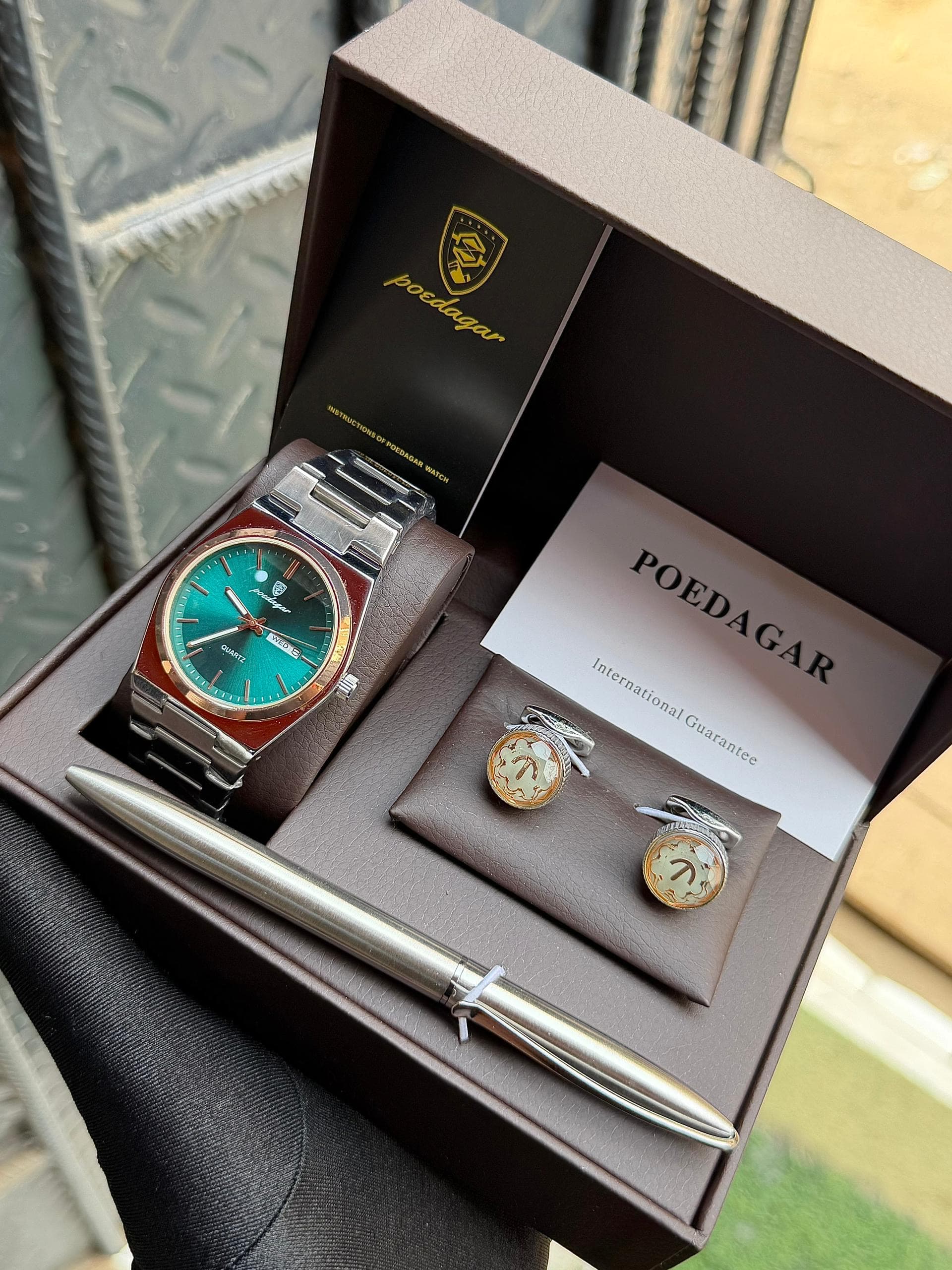Poedgar watch set โ Watches โ Rose Fashion