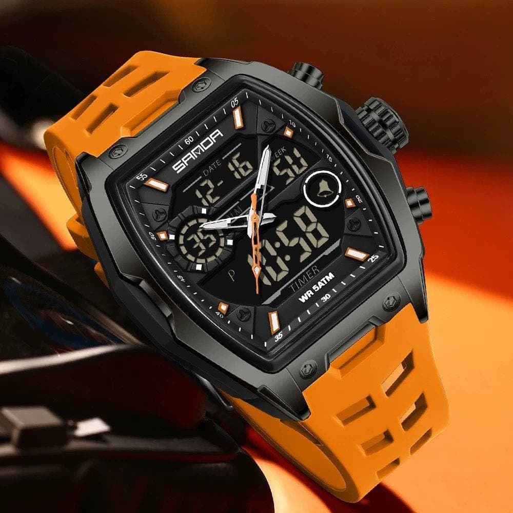 ORIGINAL SANDA RUBBER WRISTWATCH โ Watches โ Rose Fashion