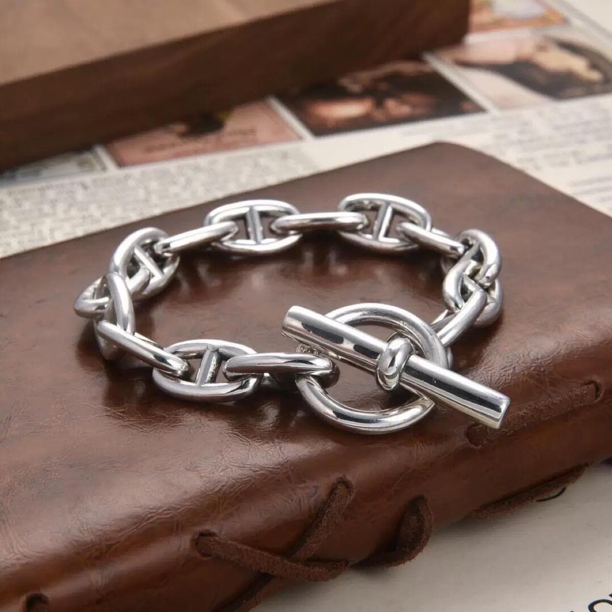 Marina Anchor Chain Bracelet — Bracelets — Rose Fashion